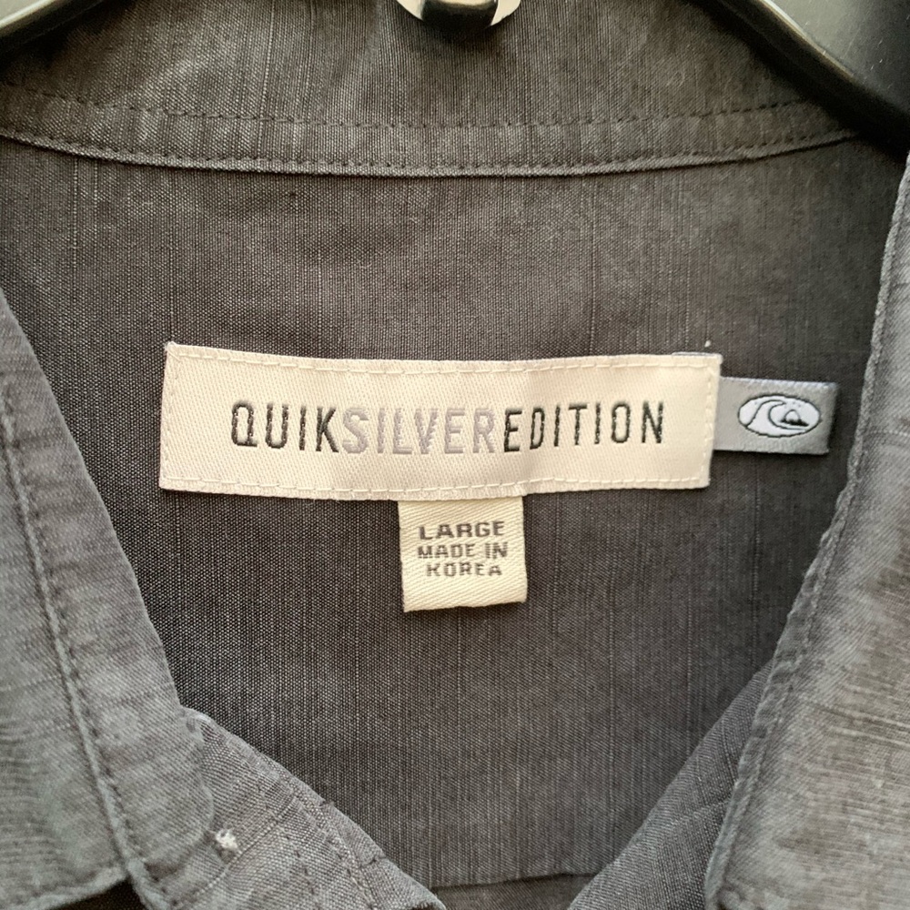 Quiksilver Edition Casual Shirt Size L - Picture 11 of 13